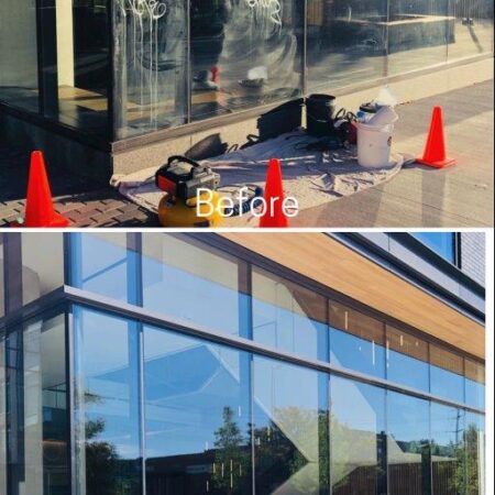 commercial glass restoration